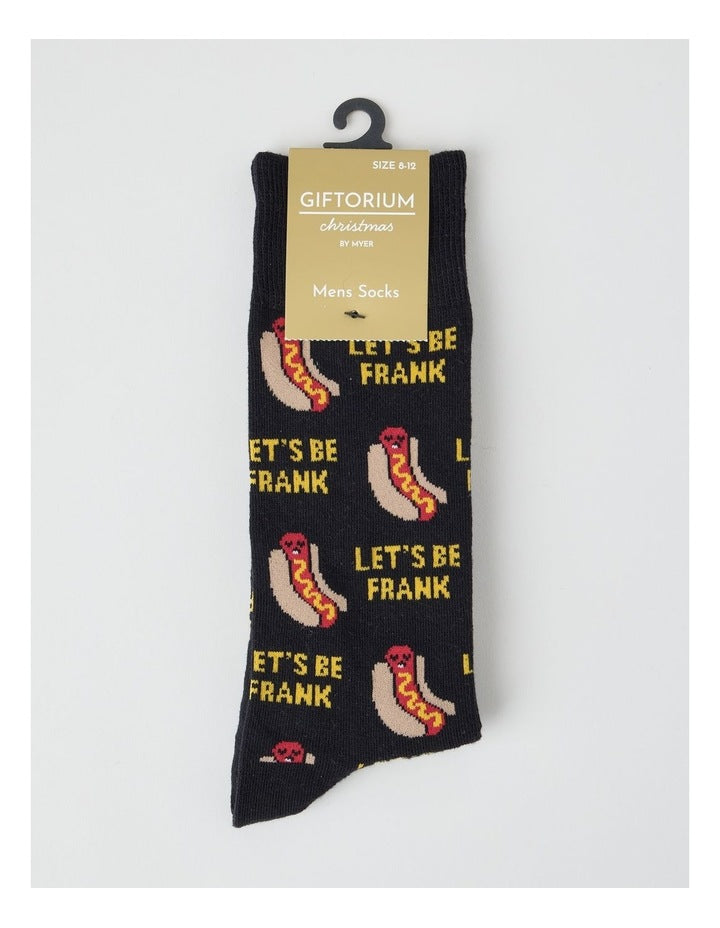 Let's Be Frank Cotton Socks