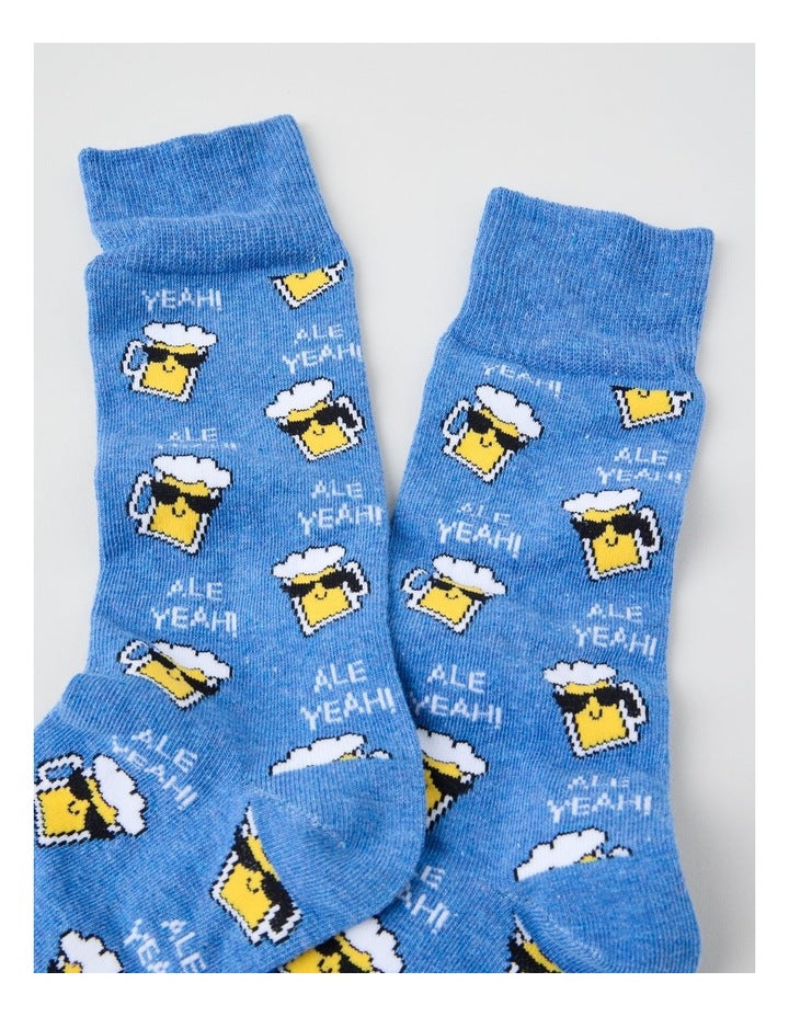 Ale Yeah Cotton Socks