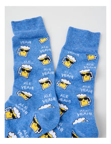 Ale Yeah Cotton Socks