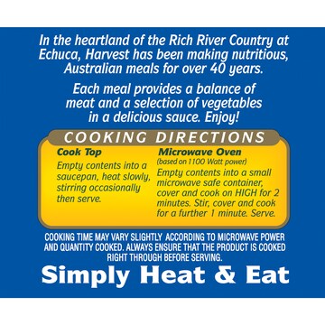 Harvest Beef Steak Vegetables 425g