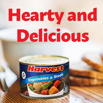 Harvest Beef Steak Vegetables 425g