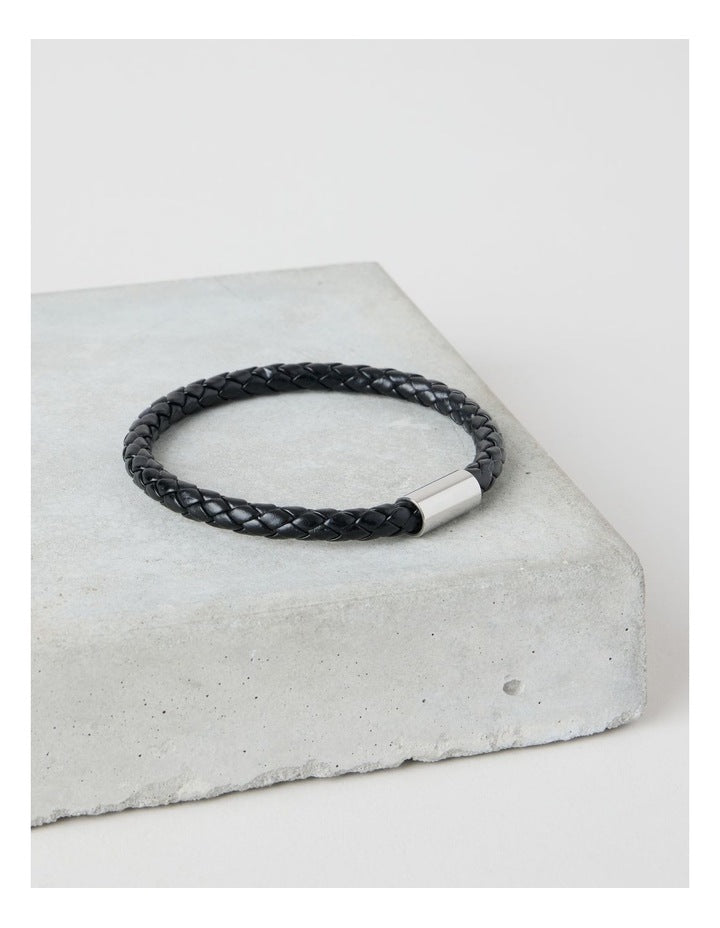 Braided Bracelet in Black