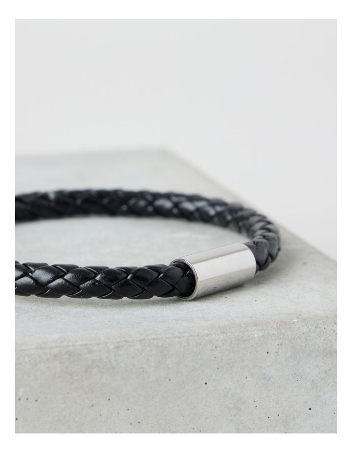 Braided Bracelet in Black