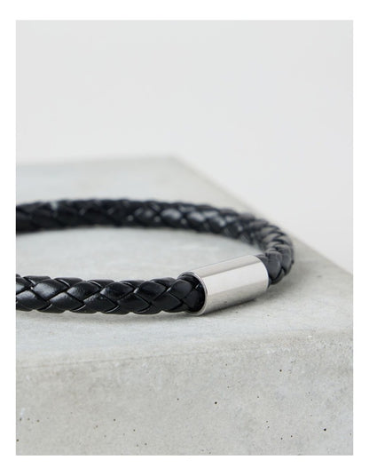 Braided Bracelet in Black