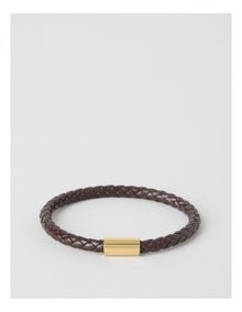 Braided Bracelet in Brown