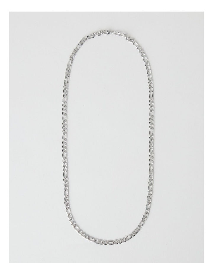 Sterling Silver Figaro Chain Necklace