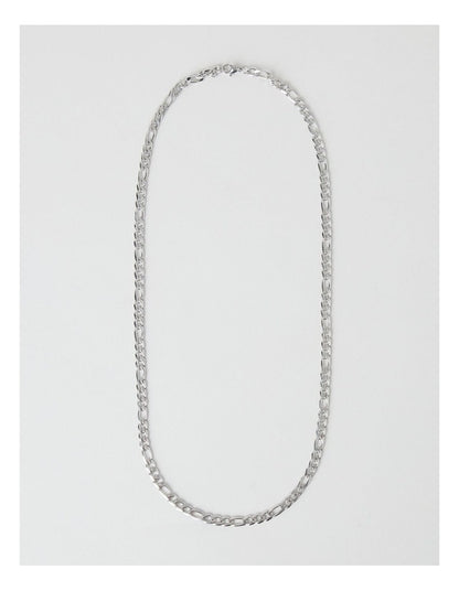 Sterling Silver Figaro Chain Necklace