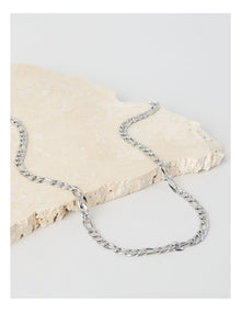 Sterling Silver Figaro Chain Necklace