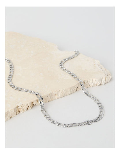 Sterling Silver Figaro Chain Necklace