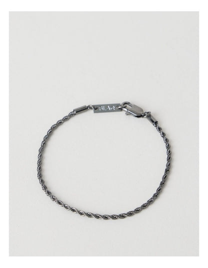Sterling Silver Fine Rope Chain Bracelet