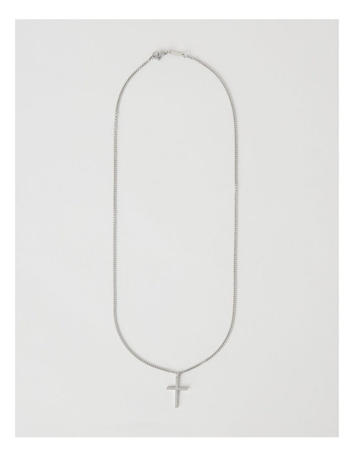 Sterling Silver Cross Necklace