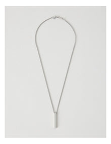 Sterling Silver Vertical Pendant Necklace