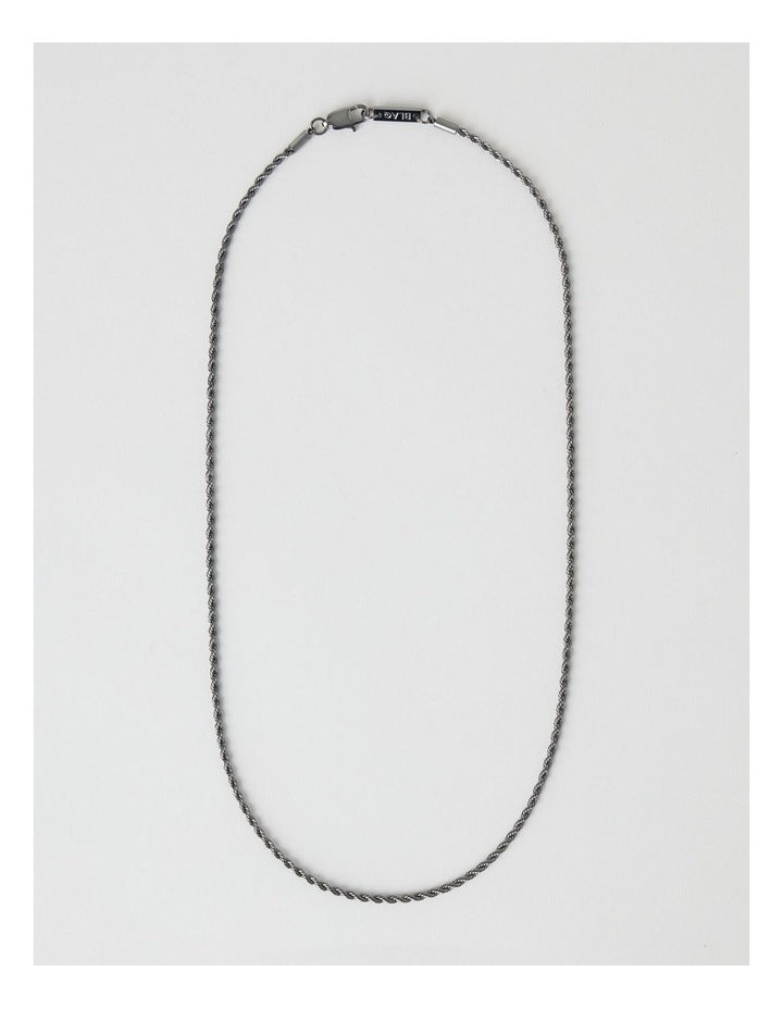 Sterling Silver Fine Rope Necklace