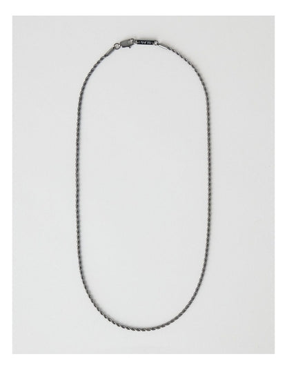 Sterling Silver Fine Rope Necklace