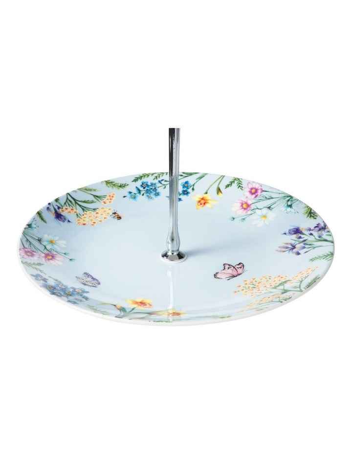 Fluttering Meadow 2 Tiered Cake Stand 15&19cm Gift Boxed