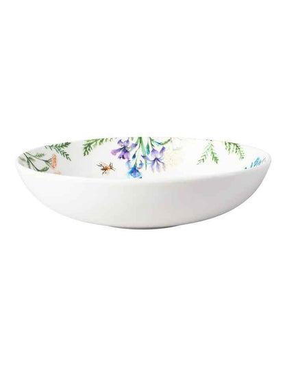 Fluttering Meadow Coupe Shallow Bowl 18.5x4.5cm