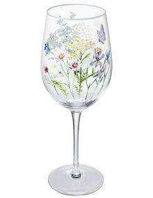 Fluttering Meadow Wine Glass 500ML Set of 2 Gift Boxed