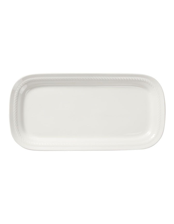 Cordone Rectangular Platter 36.5x18cm Gift Boxed