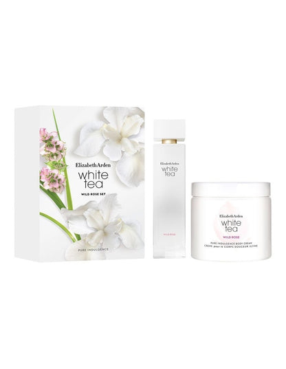 White Tea Wild Rose EDT 100ml 2-Piece Gift Set