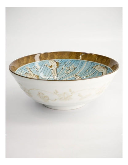 Crane Ramen Bowl 21x7.8cm Light Blue