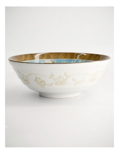 Crane Ramen Bowl 21x7.8cm Light Blue
