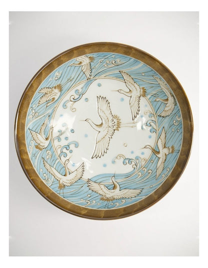 Crane Ramen Bowl 21x7.8cm Light Blue