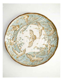 Crane Plate 16.5cm Light Blue