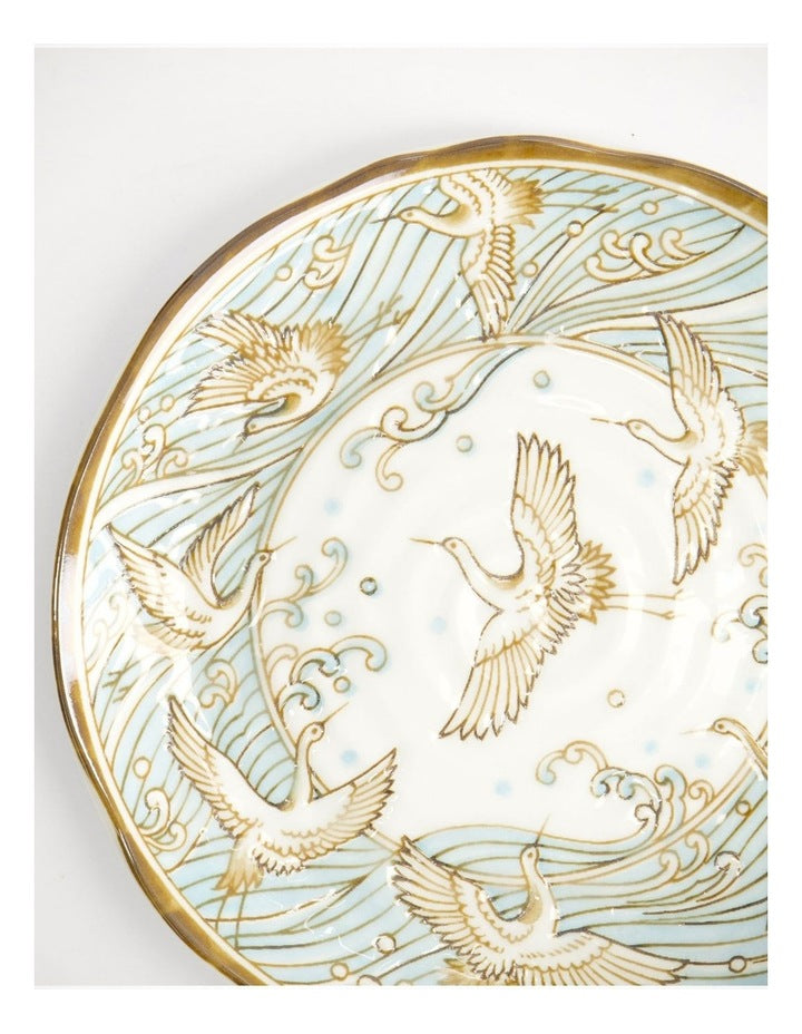 Crane Plate 16.5cm Light Blue
