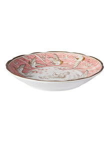 Crane Plate 22cm Pink