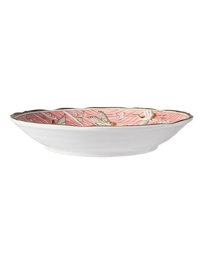 Crane Plate 22cm Pink