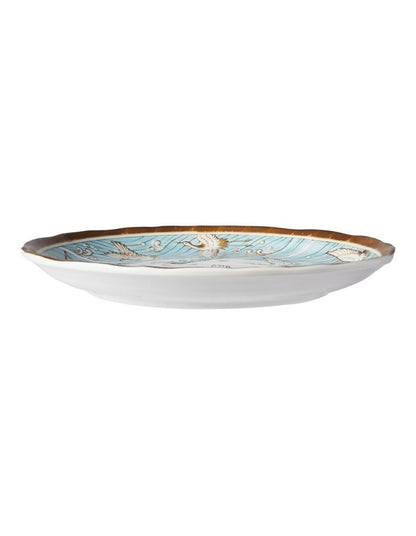 Crane Plate 25cm Light Blue