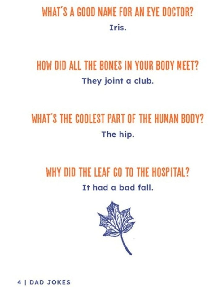 Dad Jokes: Groan-Worthy Quips, Puns, and Almost-Funny Gags