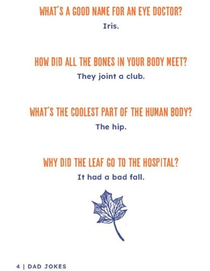 Dad Jokes: Groan-Worthy Quips, Puns, and Almost-Funny Gags