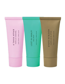 Kyoto, Amalfi, Tahaa 30mL Hand Cream Trio