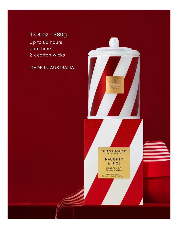 Naughty & Nice 380g Soy Candle
