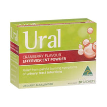 Sugar Free Cranberry 20 Effervescent Powder Sachets