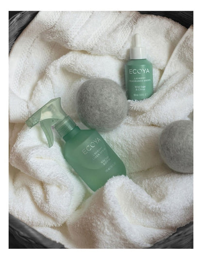 Wild Sage & Citrus Laundry Dryer Ball Set