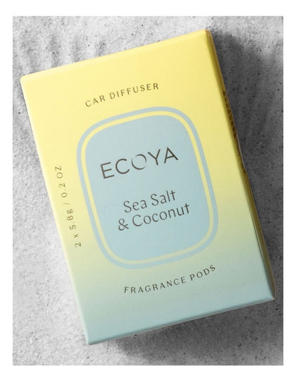 Sea Salt & Coconut Car Diffuser Fragrance Pods