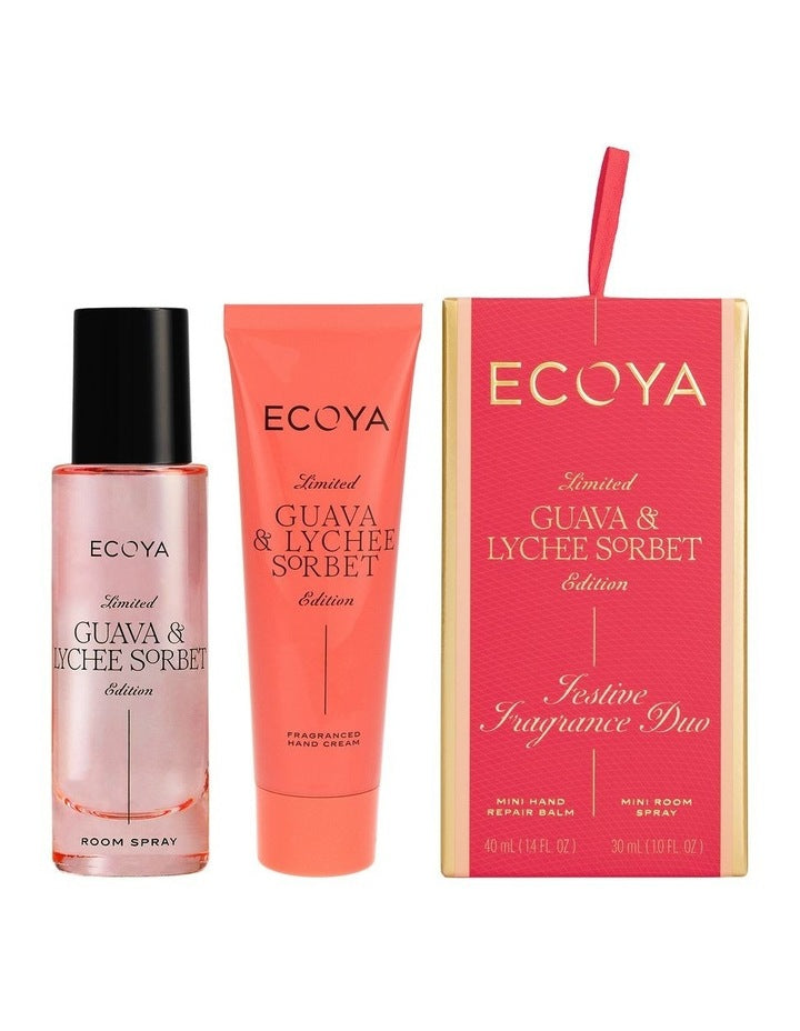 Guava & Lychee Sorbet Festive Fragrance Duo