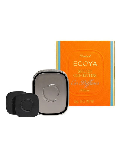Spiced Clementine Car Diffuser Set