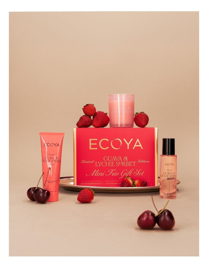 Guava & Lychee Sorbet Mini Trio Gift Set