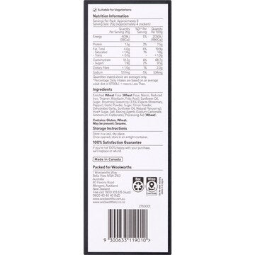 Woolworths Rosemary Wheaten Crackers 170g
