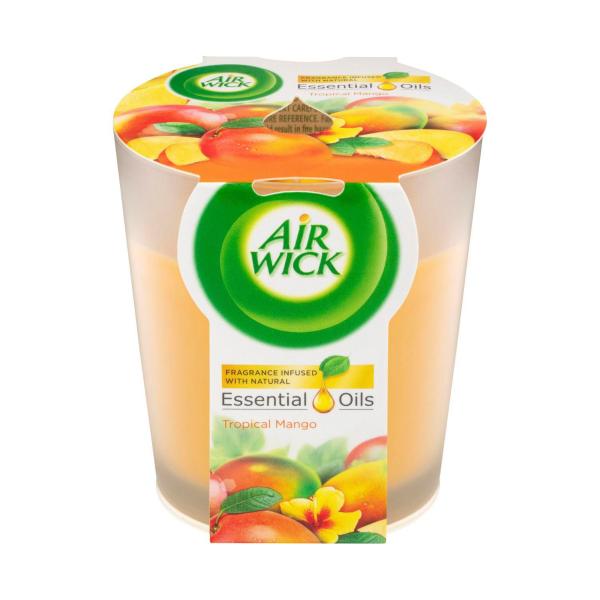 AIR WICK ESSENTIAL OILS TROPICAL MANGO CANDLE 1EA
