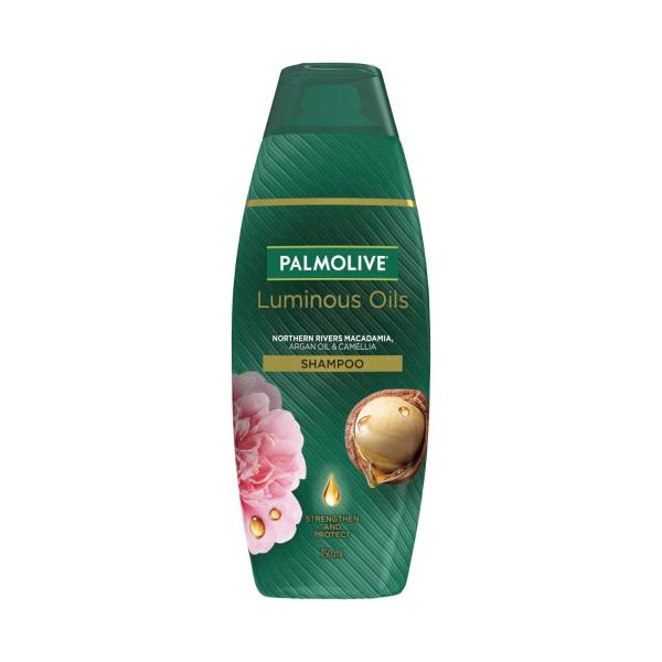 PALMOLIVE LUMINOUS OILS MACADAMIA- ARGAN OIL & CAMELLIA SHAMPOO 350ML