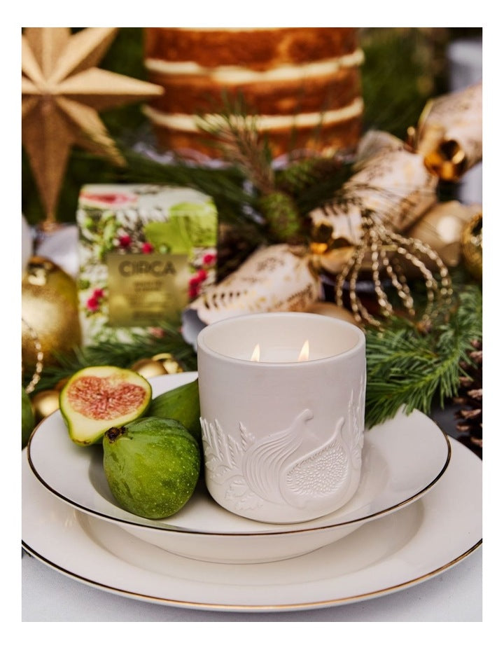 White Fig & Cedar Soy Candle 300g