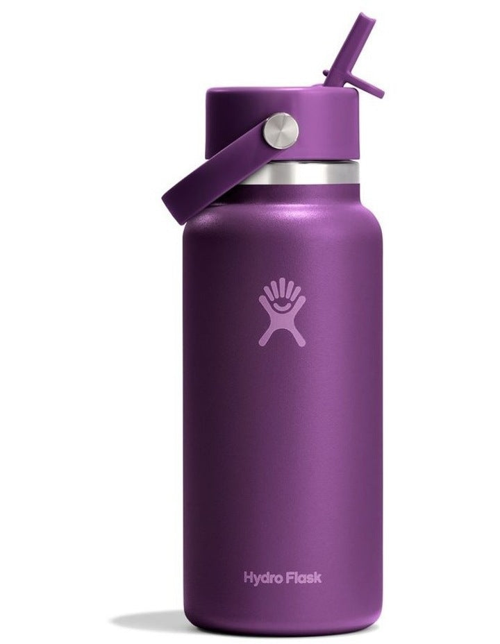 32 Oz Wide Flex Straw Cap