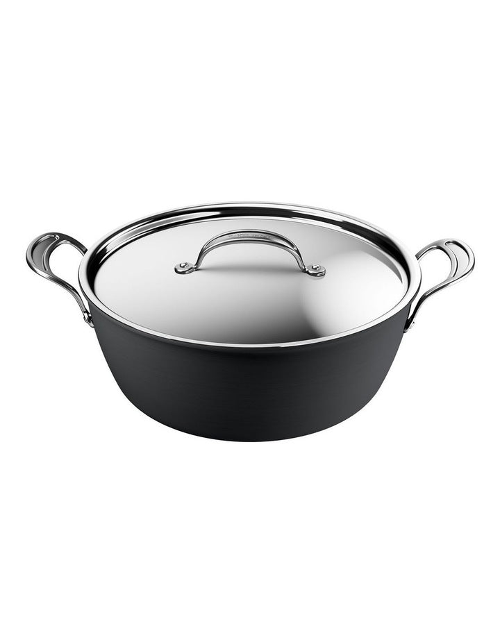 Cooks Classic Induction Non-Stick HA Big Batch Pan 30cm/7.2L + Lid