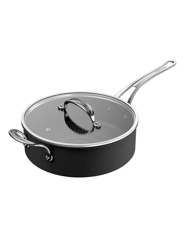 Cooks Classic Induction Non-Stick Hard Anodised Saute Pan 26cm + Lid