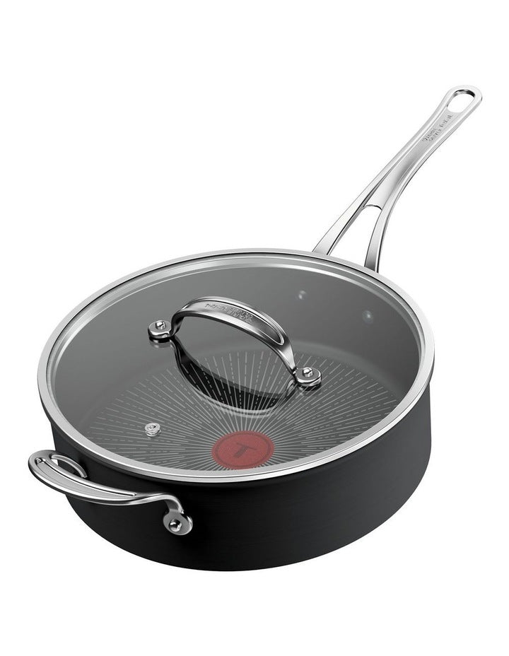 Cooks Classic Induction Non-Stick Hard Anodised Saute Pan 26cm + Lid