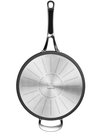 Cooks Classic Induction Non-Stick Hard Anodised Saute Pan 26cm + Lid
